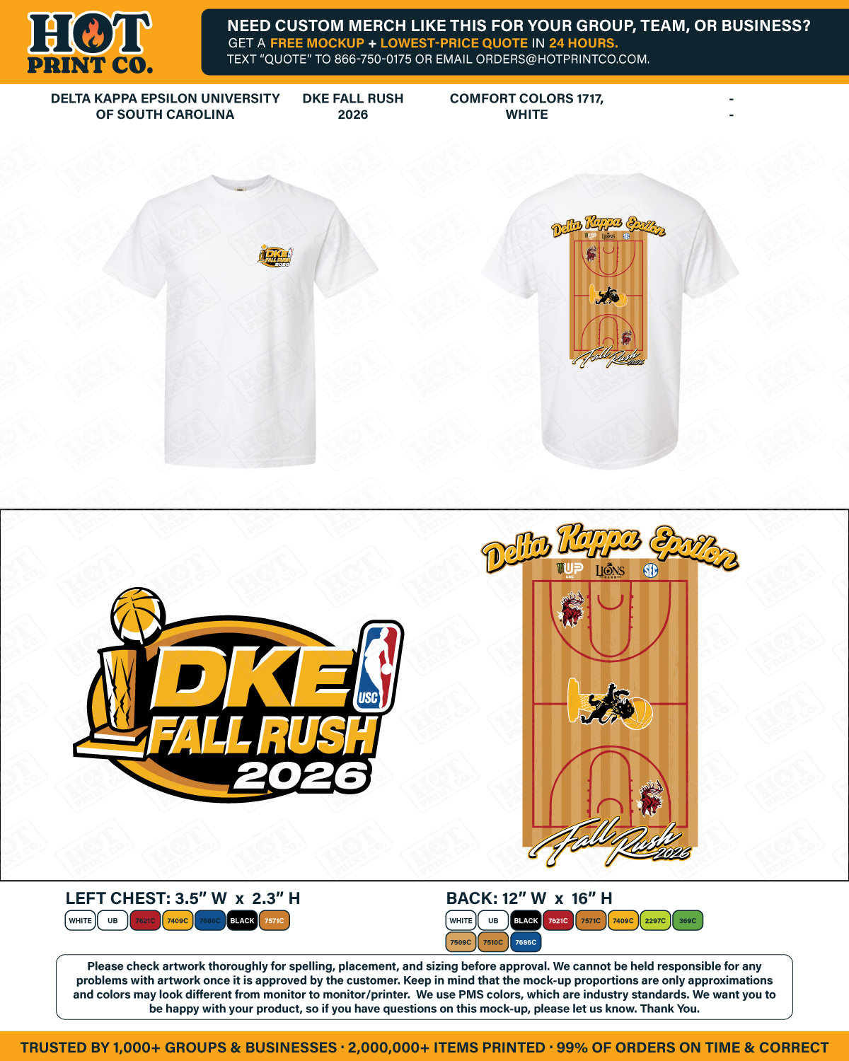DKE Fall Rush 2026 - White