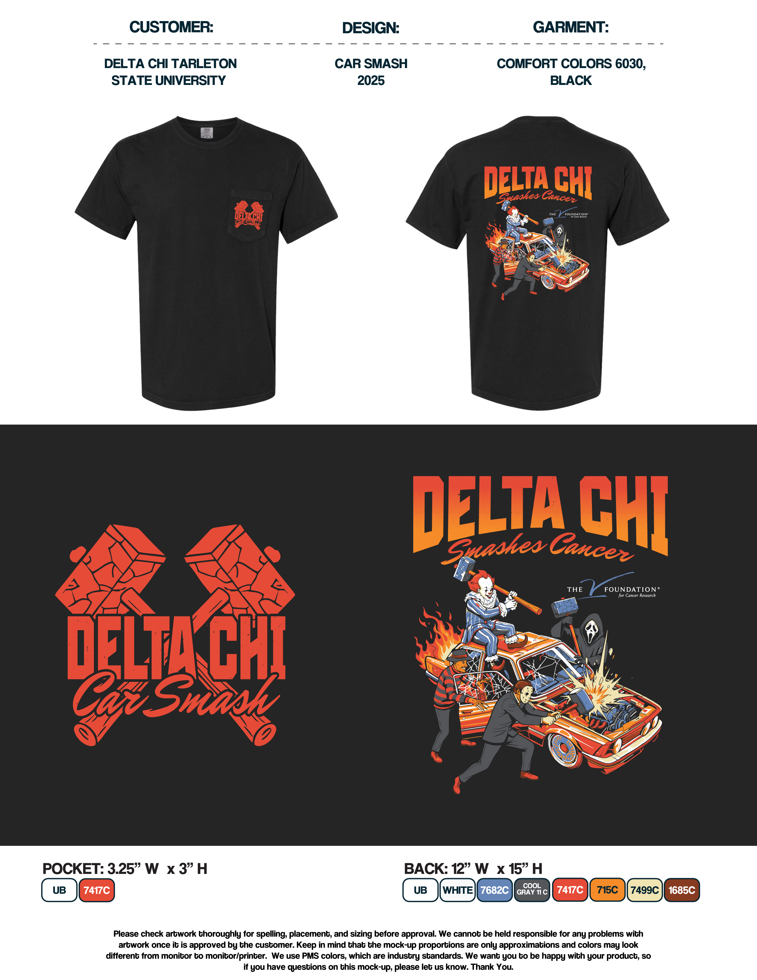 Delta Chi Tarleton State University Car Smash 2025