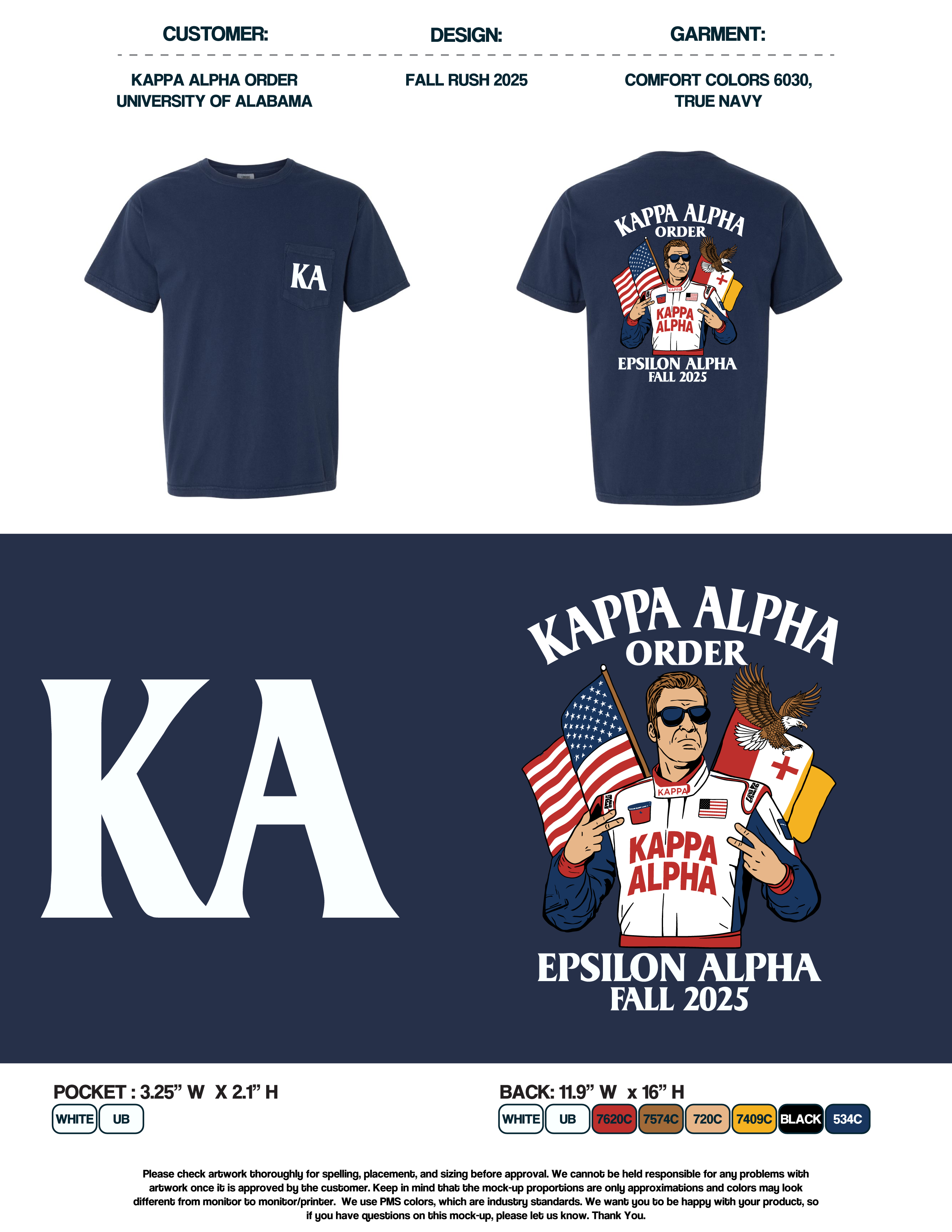 Kappa Alpha Order University of Alabama Fall Rush 2025
