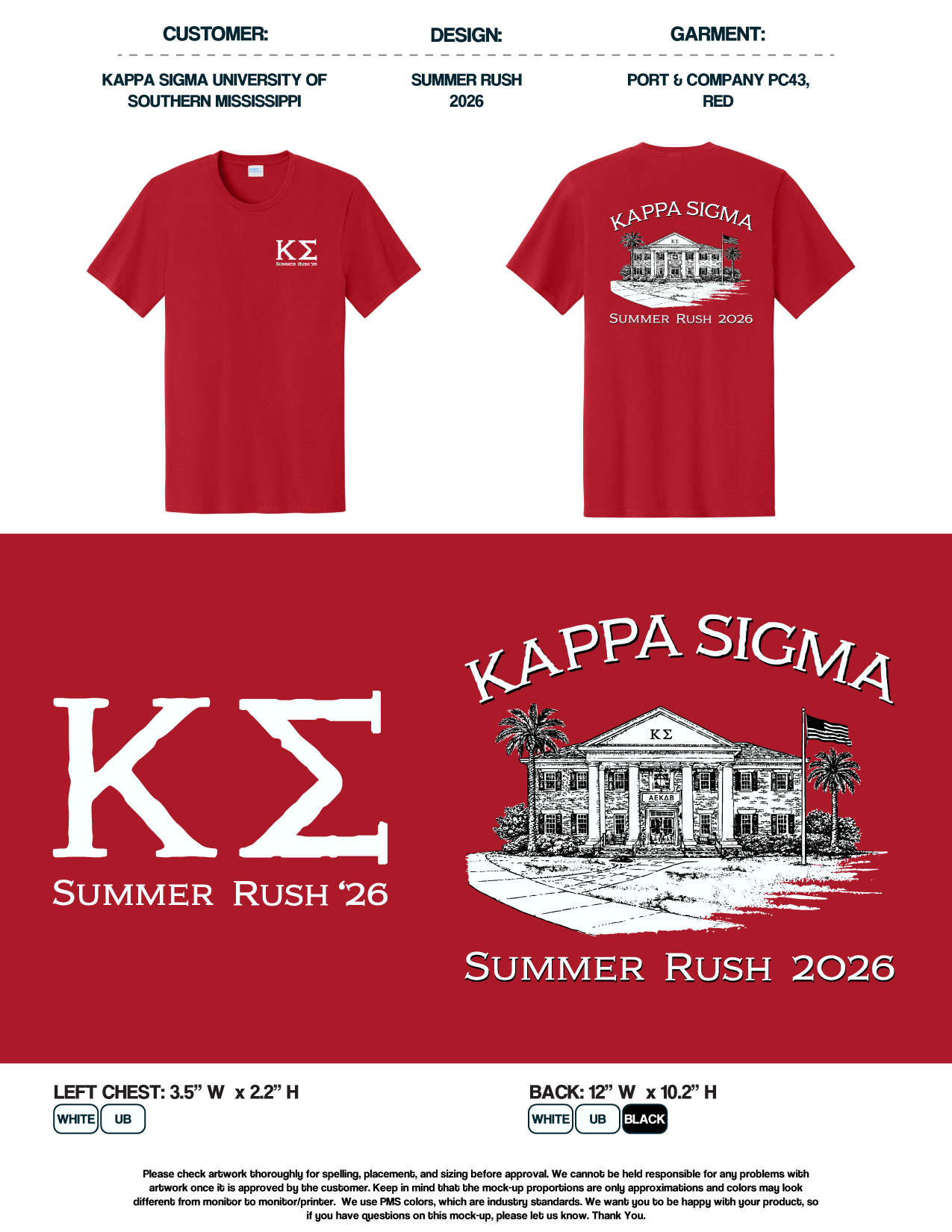 Kappa Sigma University of Southern Mississippi Summer Rush 2026 - #1