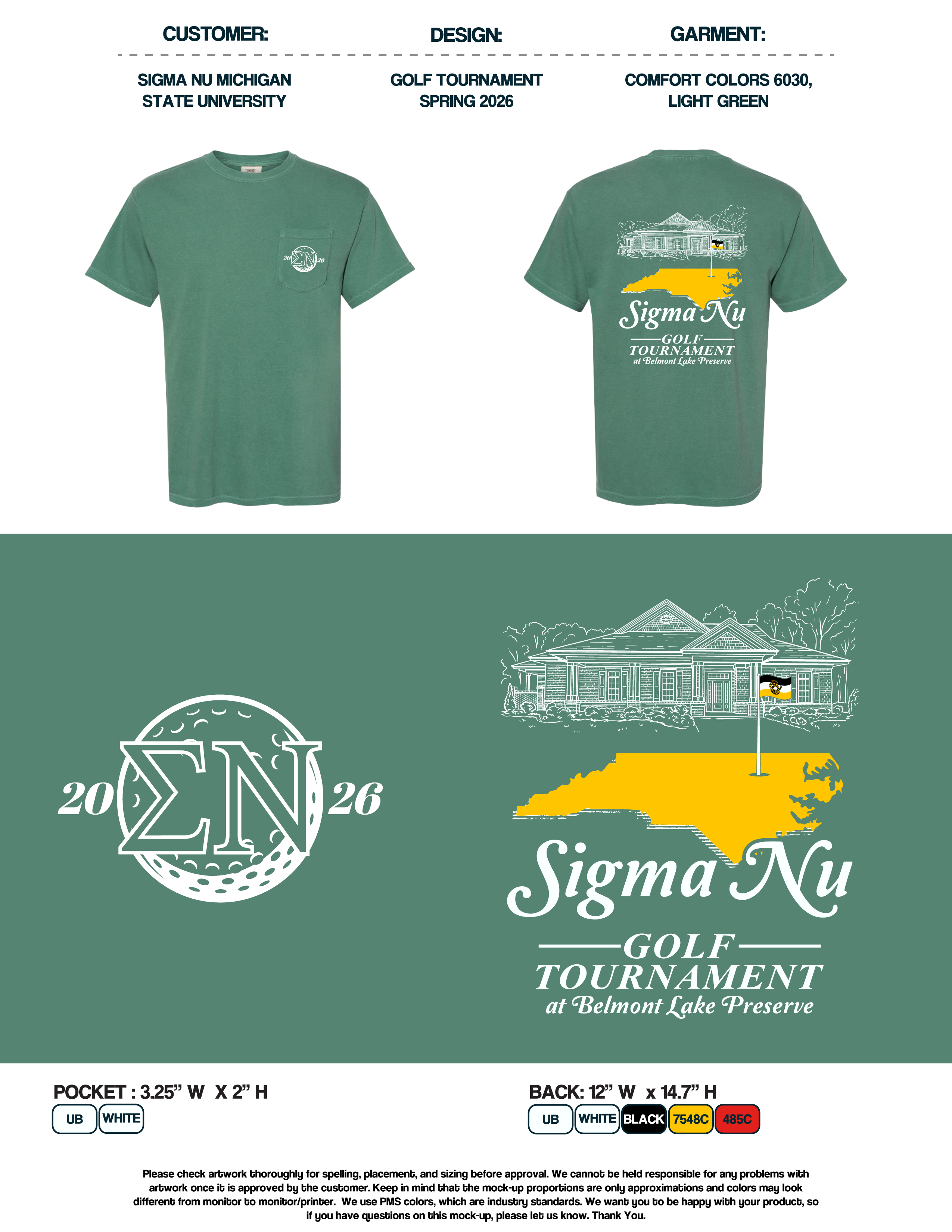 Sigma Nu Michigan State University Golf Tournament Spring 2026