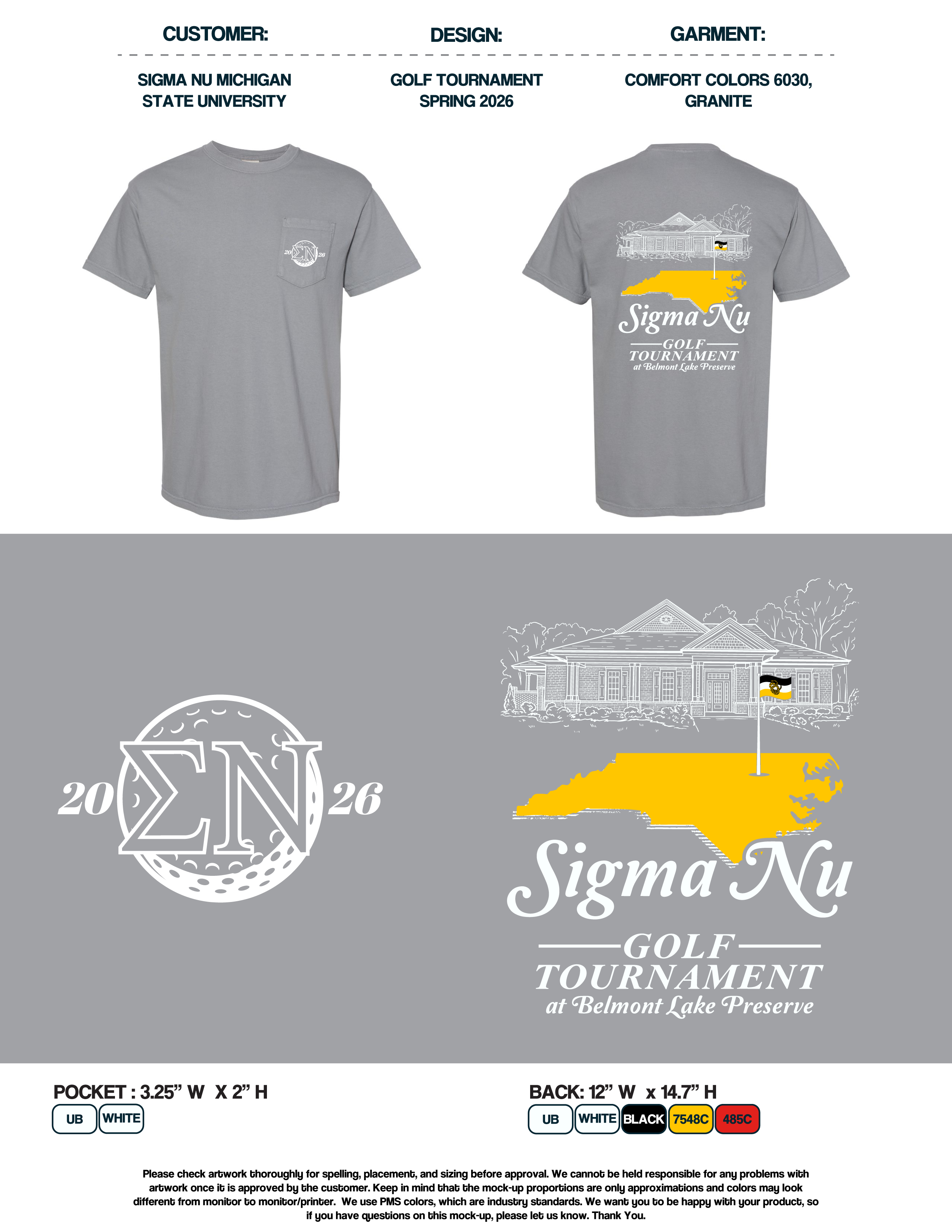 Sigma Nu Michigan State University Golf Tournament Spring 2026
