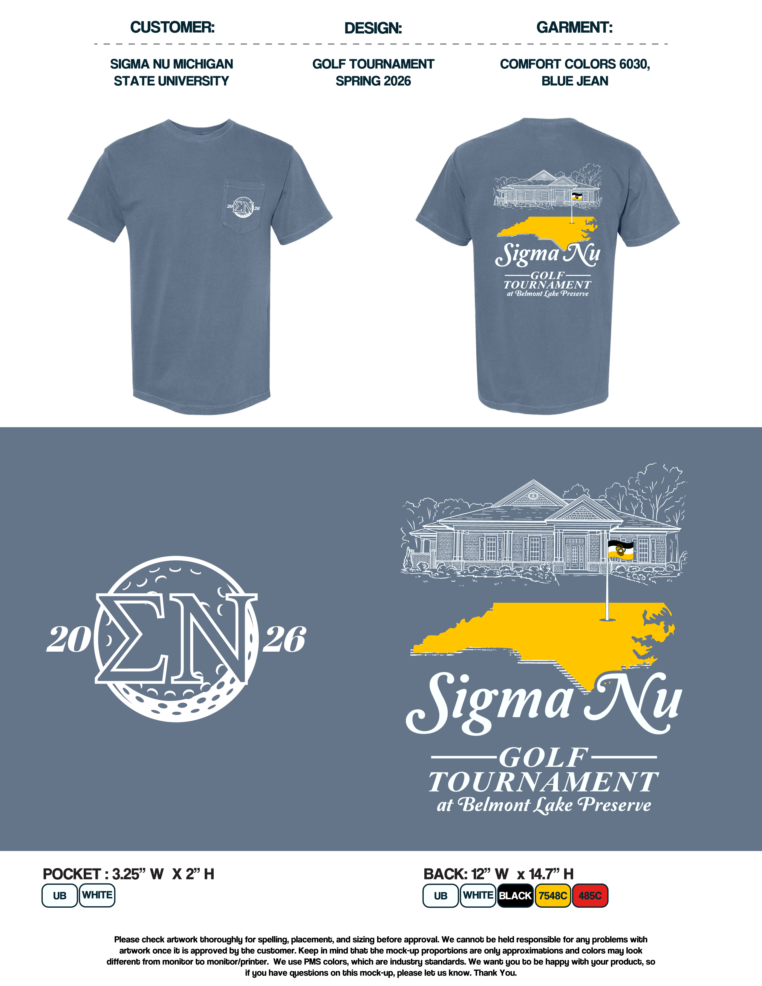 Sigma Nu Michigan State University Golf Tournament Spring 2026