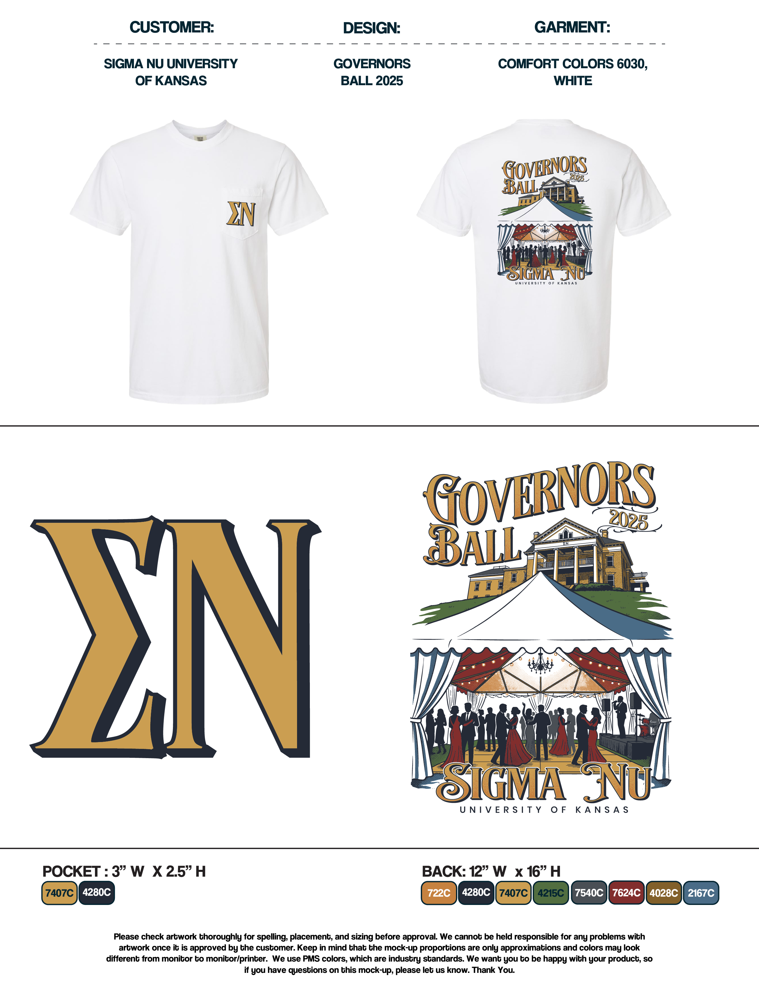 Sigma Nu University of Kansas Governor's Ball 2025