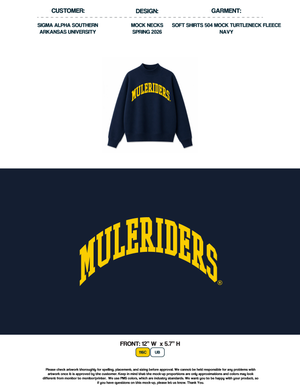 Sigma Alpha Southern Arkansas University Mock Necks Spring 2026